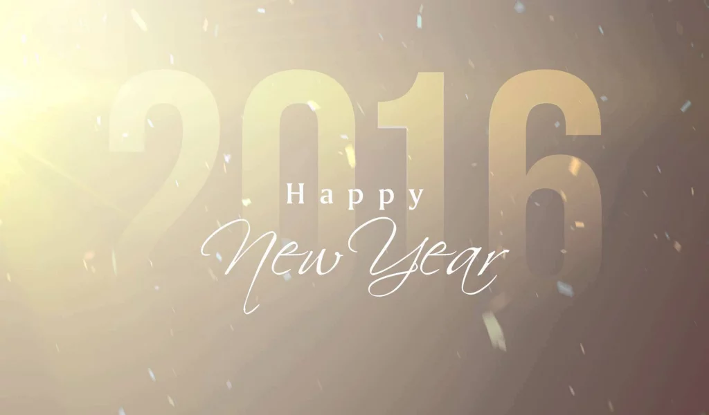2016, happy new year, обои для рабочего стола