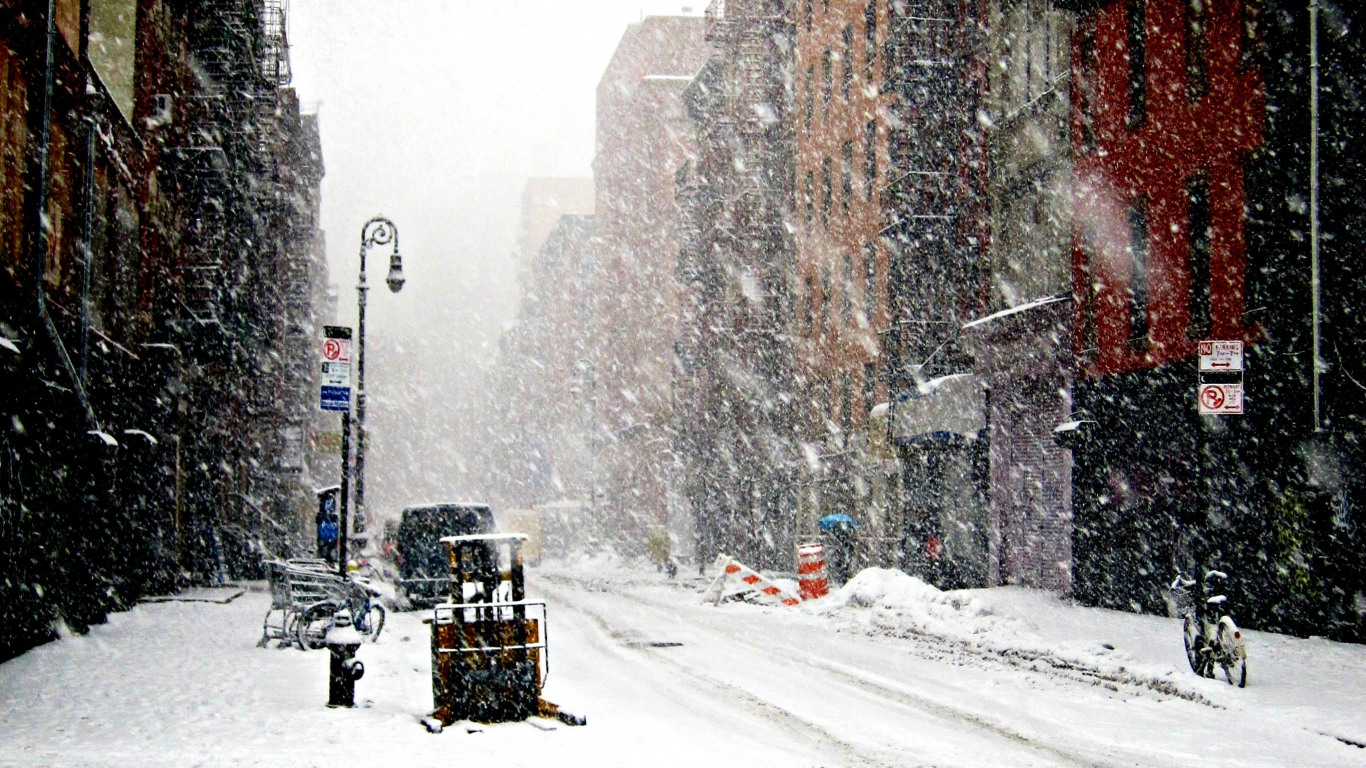 winter, зима, new-york, нью-йорк, снегопад, new-york under snow, снег