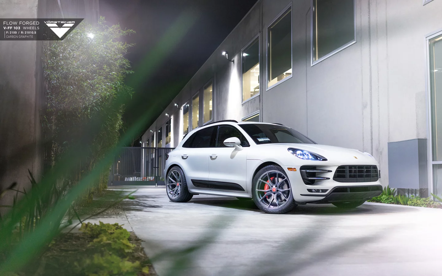 тюнинг, 2015, Vorsteiner, porsche, macan, v, ff103, белый, порше