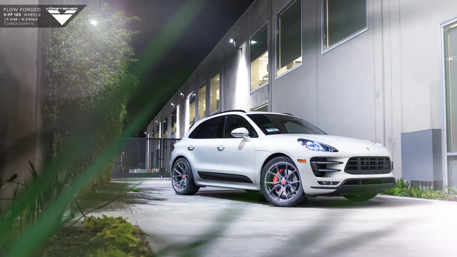 тюнинг, 2015, Vorsteiner, porsche, macan, v, ff103, белый, порше