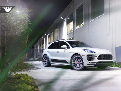 тюнинг, 2015, Vorsteiner, porsche, macan, v, ff103, белый, порше