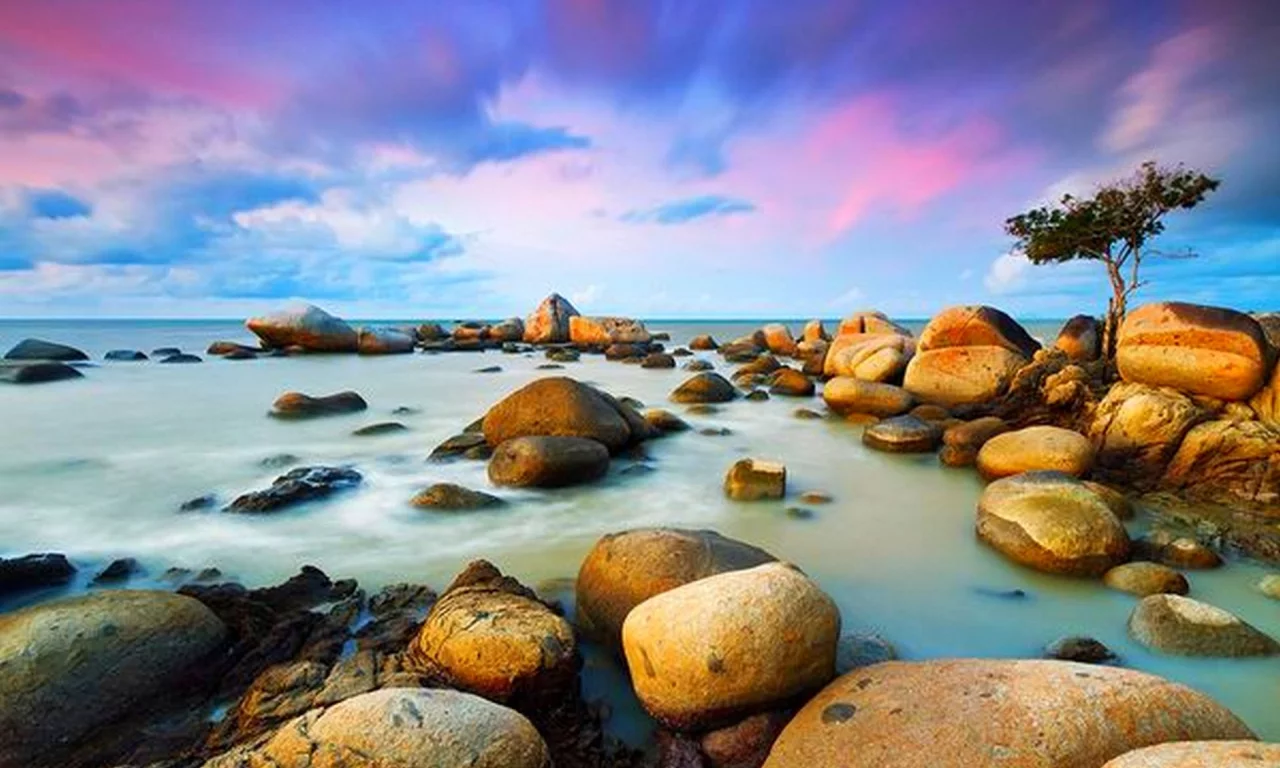 берег, море, камни
