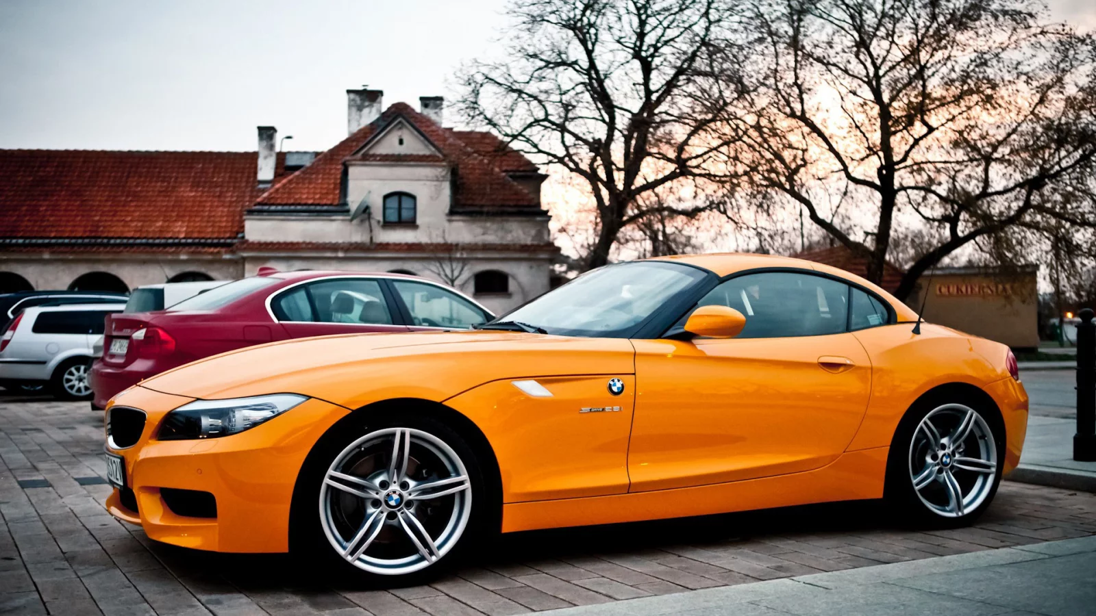 диски, z4, bmw, оранжевая, прелесть