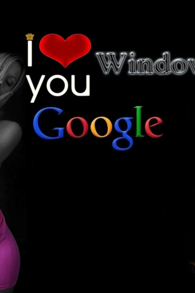 девушки, Google, Windows