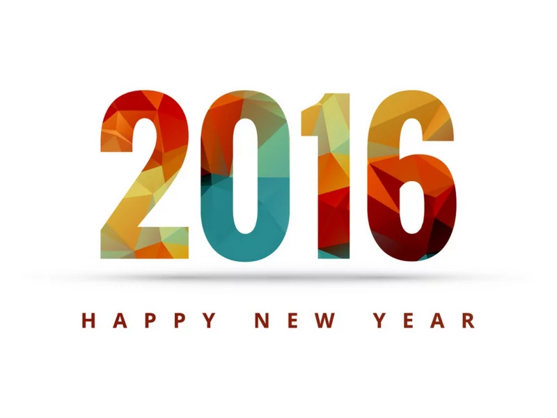 2016, с новым годом, цифры, новогодние обои