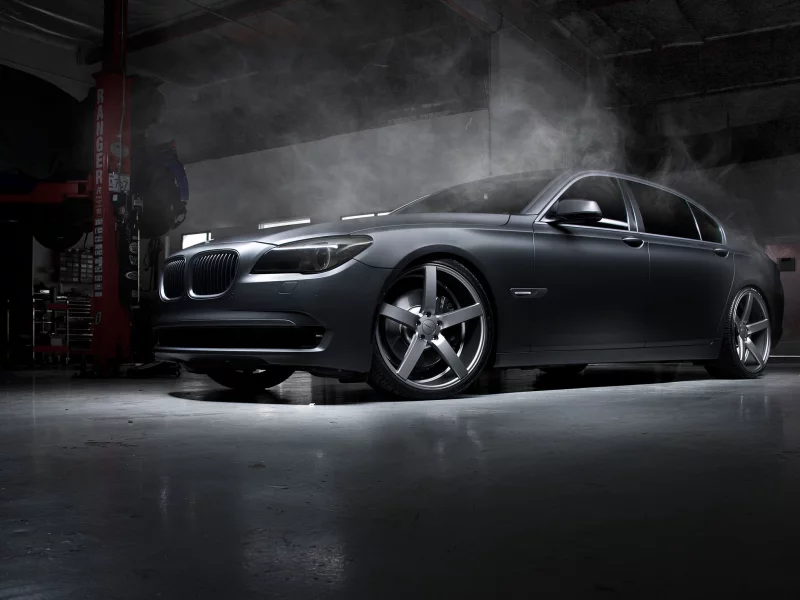 тюнинг, bmw, дым, машины, авто, гараж, диски