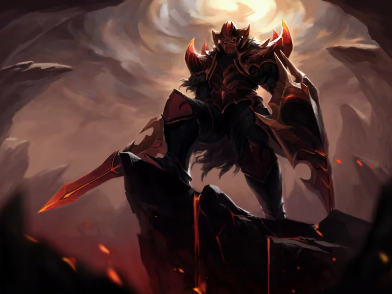 dota 2, Fire Dragon of Doom, Dragon Knight, дк, дракон, рыцарь