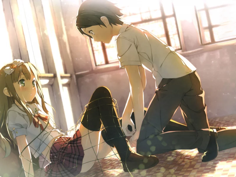 art, azuki azusa, hentai ouji to warawanai neko, yokodera youto, kantoku, anime, девушка