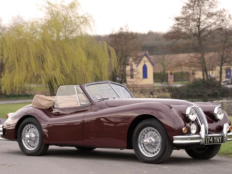 авто, jaguar, xk140