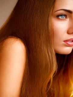 women, face, девушка, лицо, рыжая, юная, глаза, губы, плечи