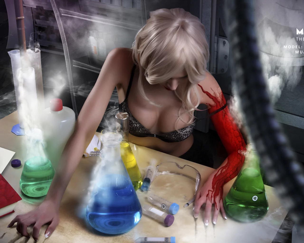 nina jame, девушка, грудь, шатенка, мутация