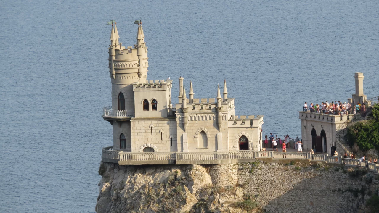 пейзаж, крым, ласточкино гнездо, тп
