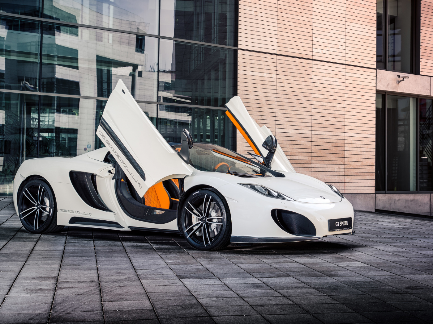 суперкар, двери, supercar, mp4-12c, mclaren, gt spider, gemballa