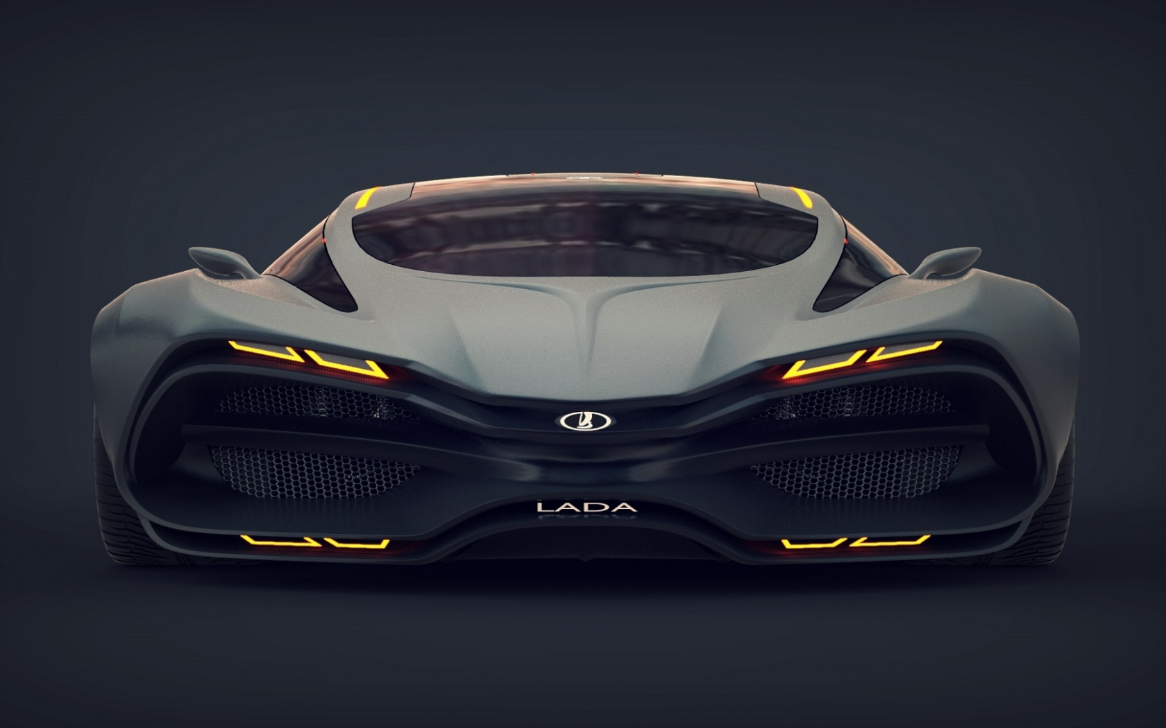 car, лада, concept, равен, передок, lada, raven