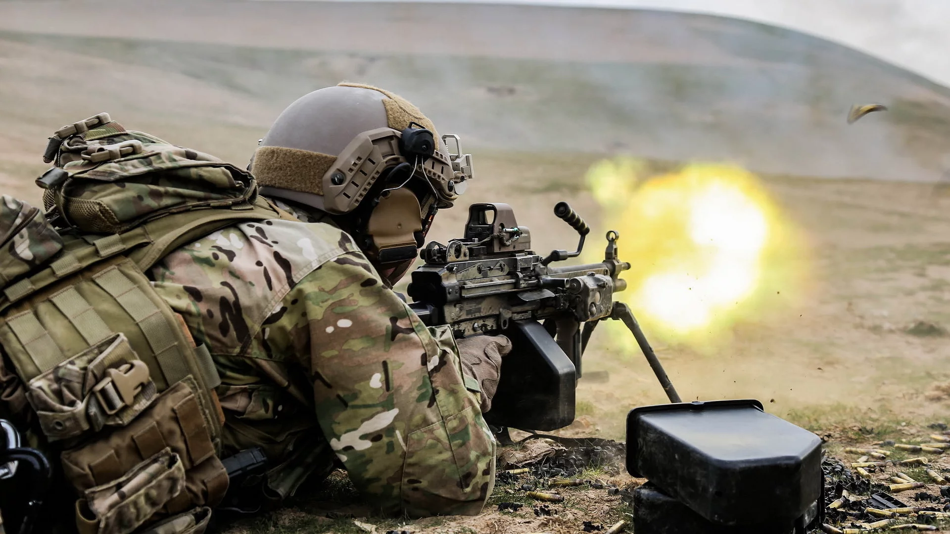 m249 squad automatic weapon, afghanistan, united states spec ops
