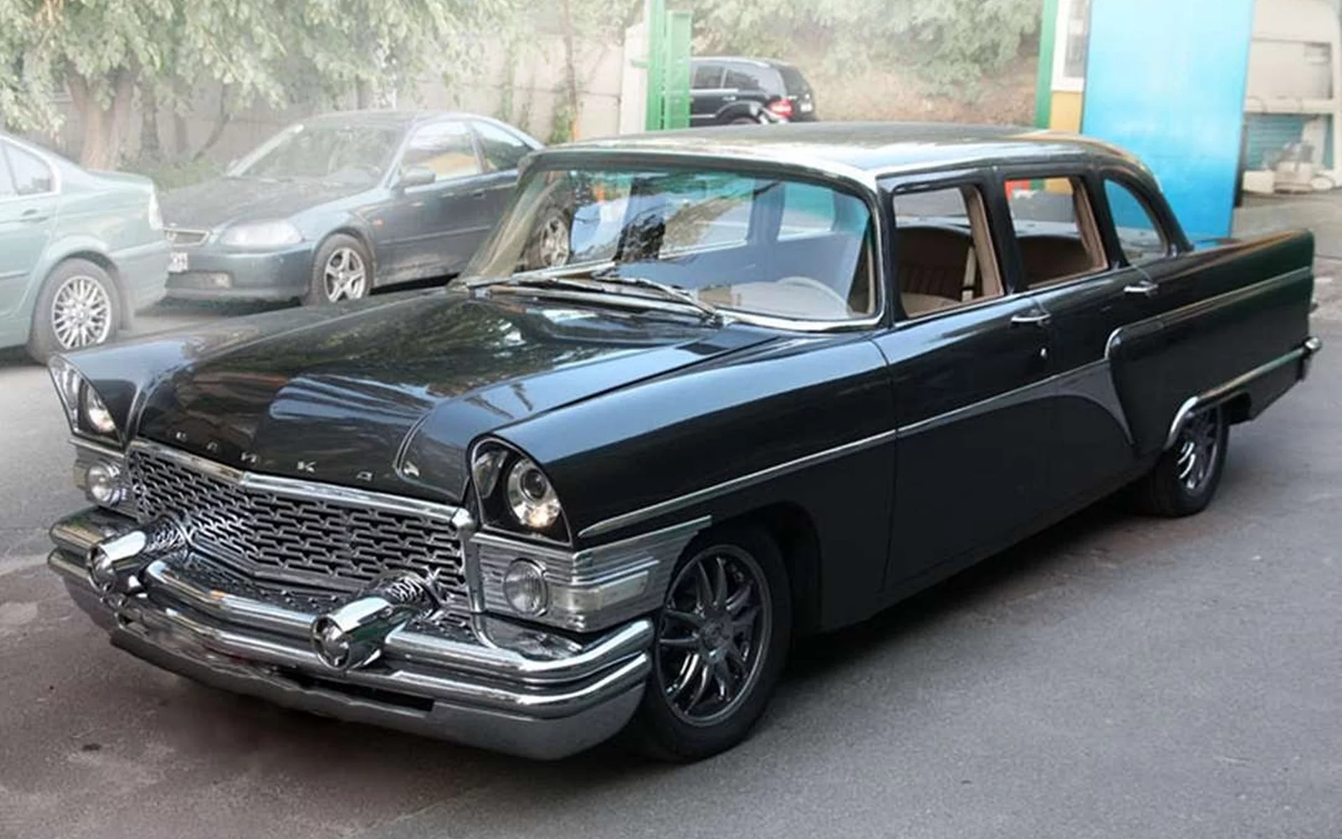 авто, президентский, автомобиль, чайка