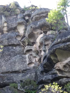 горы, природа, каменный городок, саяны, тп