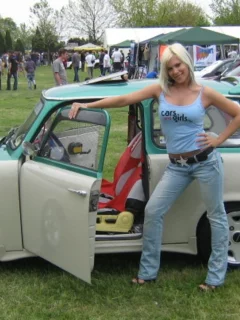 авто, тrabant 601, дева, германия, ярмарка