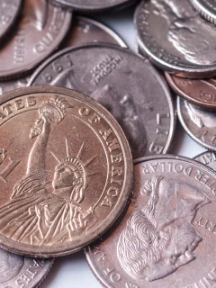 наличные, nited tates of merica, money, монеты