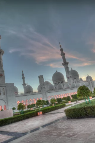 мечеть шейха айда, абуаби, город