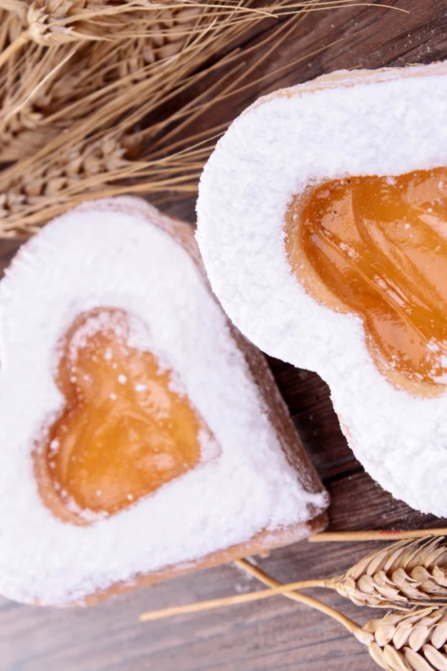 aking, biscuit, heart, выпечка, печенье, сердце, пшеница