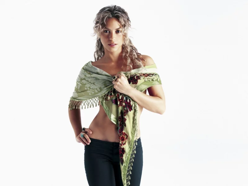 волосы, музыка, шакира, девушка, shakira, певица, блондинка