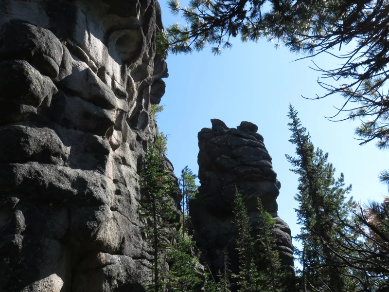 горы, лето, небо, каменный городок, саяны, тп
