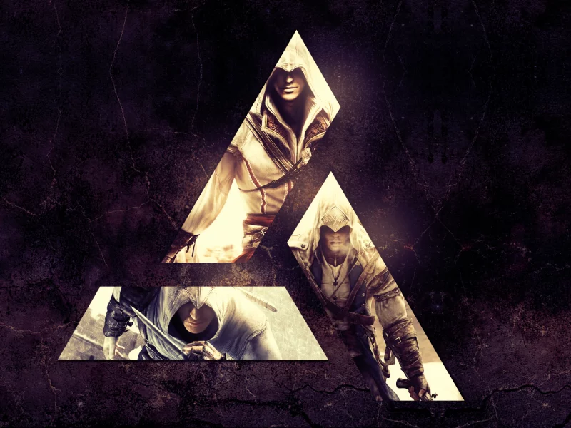 логотип, assassins, абстерго, creed, альтаир, кредо, ассасинов
