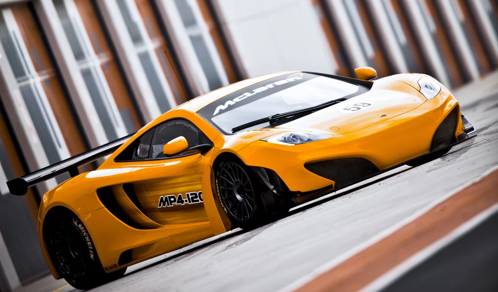 car, машина, макларен, mclaren, оранжевый, mp4-12c, автомобиль
