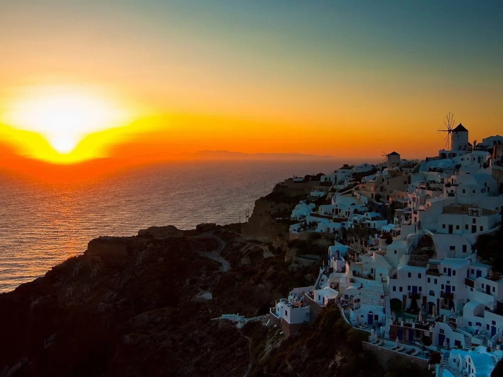 эгейское море, ия, санторини, santorini, oia, greece, греция