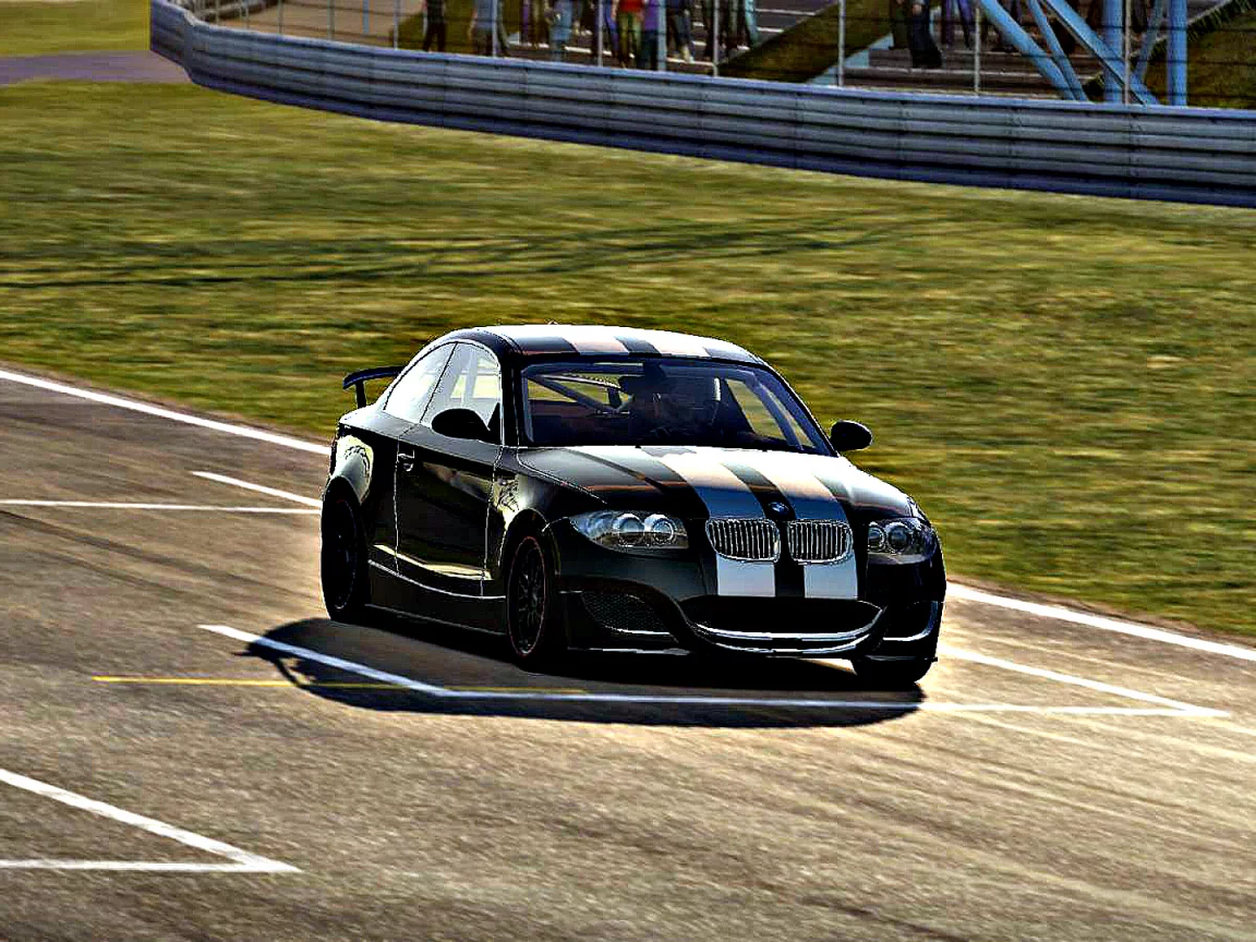 shift 2 unleashed, bmw 135i coupe, гонка, чёрный, скорость