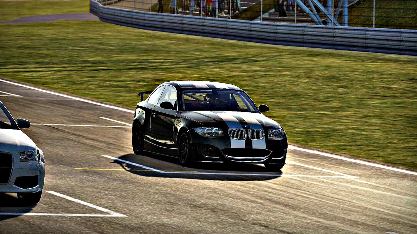 shift 2 unleashed, bmw 135i coupe, гонка, чёрный, скорость
