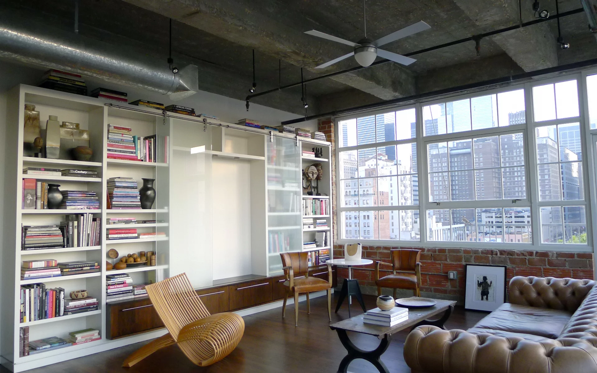 furniture, white, shelving, windows, books, department