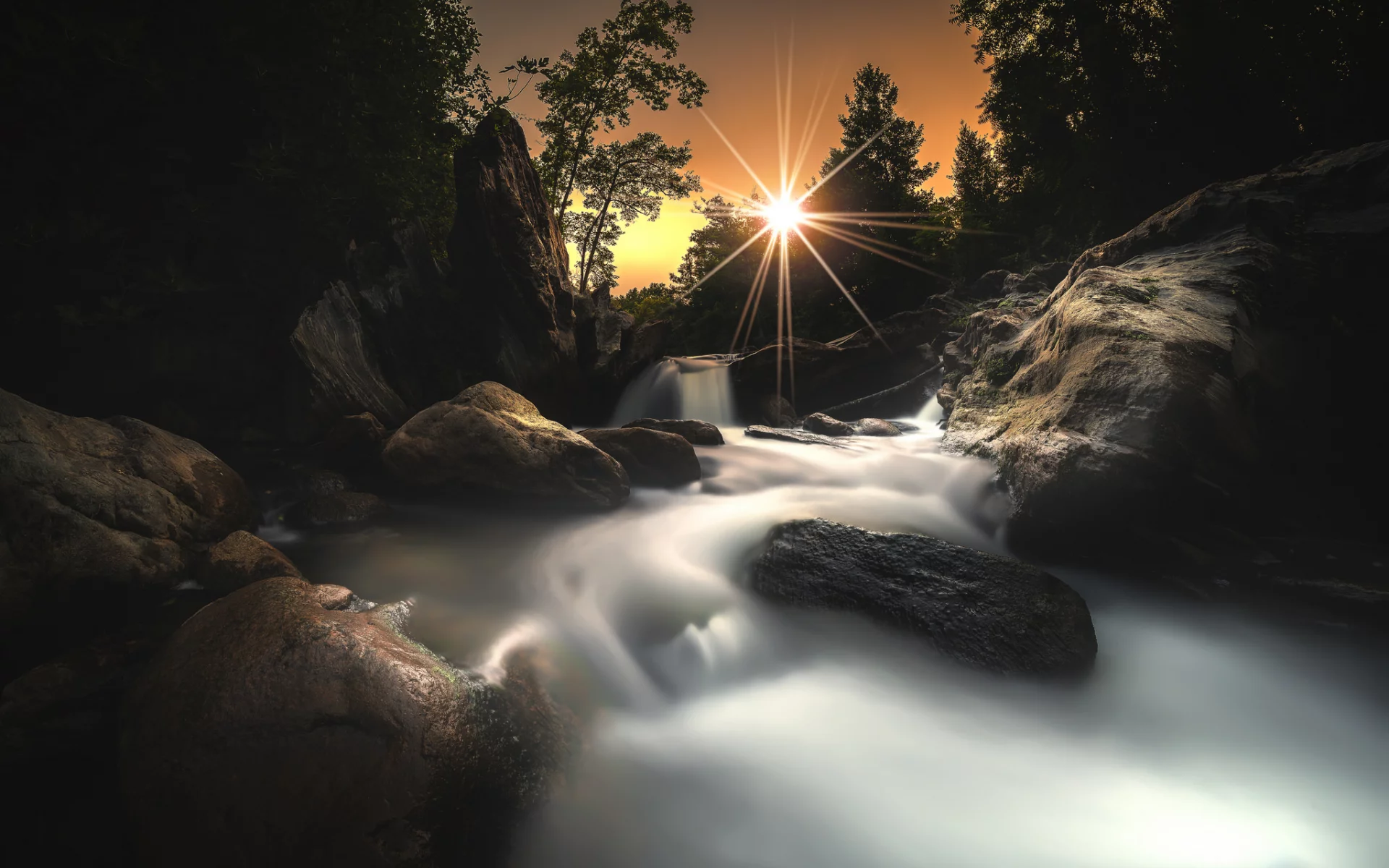 вода, ночь