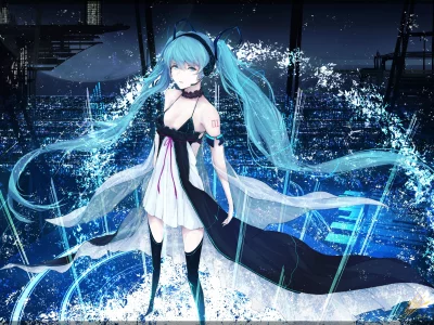 vocaloid, hatsune miku, marumoru