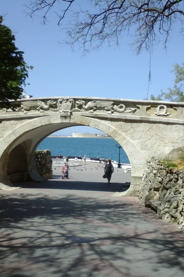 севастополь, арка, набережная