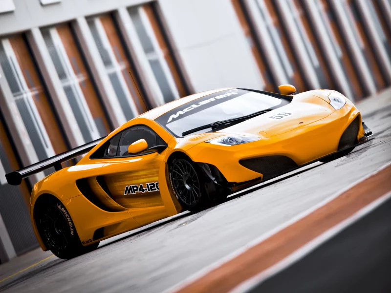 car, машина, макларен, mclaren, оранжевый, mp4-12c, автомобиль