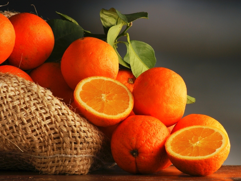 апельсин, витамин с, фрукты