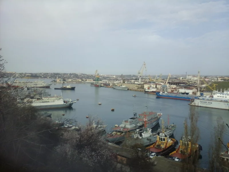 севастополь, бухта, сквер