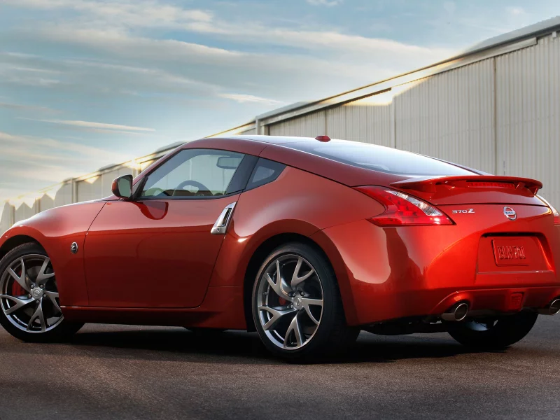 nissan, 350z, авто, машина, красный