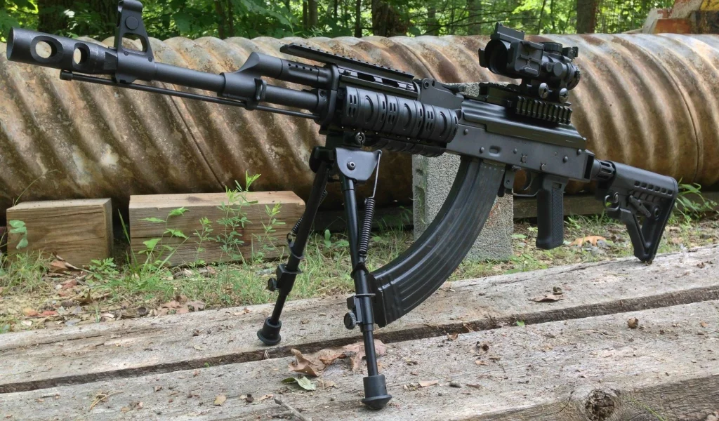 калашников, рпк, модернизированный, gun, hand, kalashnikov, rpk, pkk, weapon, weapons, military, machinegun, rifle, gun, sun, day, see, wide