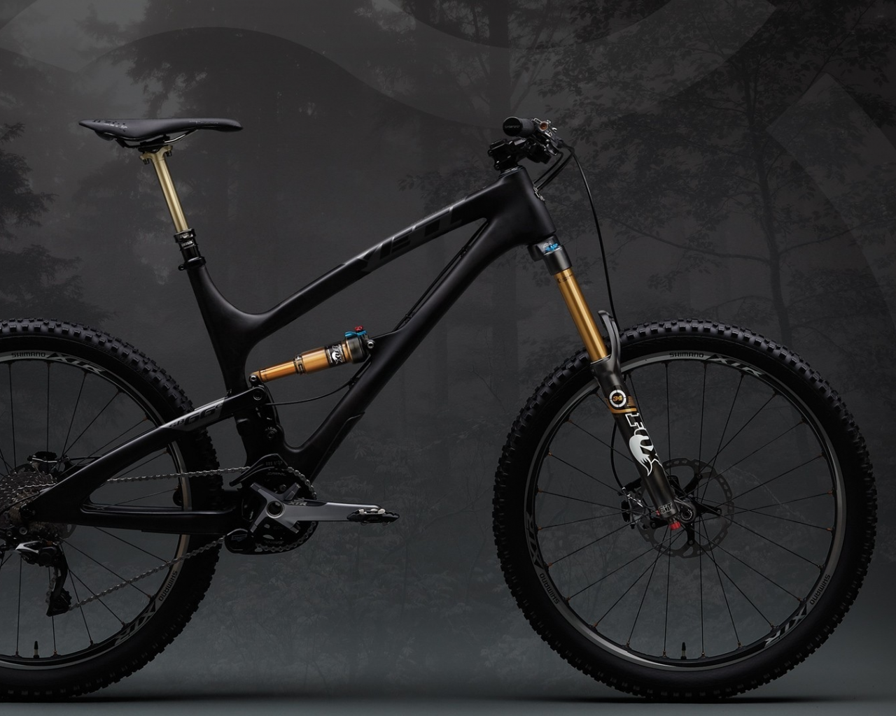 foxes, bicycles, велосипед, mountainbike, yeti, suspension, двухподвес, black