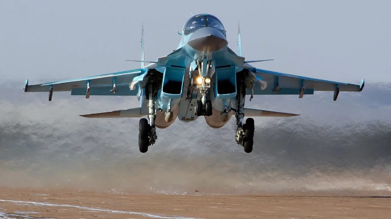 су34, су, 34, посадка, su34, su, fullback, defender, landing, military, jet, clouds, high, fly, flight, men, aeroplan, best, man, sun, summer, russia, wide