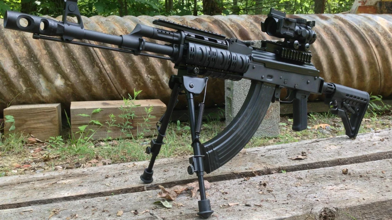 калашников, рпк, модернизированный, gun, hand, kalashnikov, rpk, pkk, weapon, weapons, military, machinegun, rifle, gun, sun, day, see, wide
