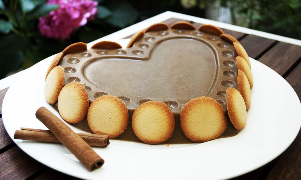 сердце, торт, пирожное, сладкое, еда, десерт, шоколад