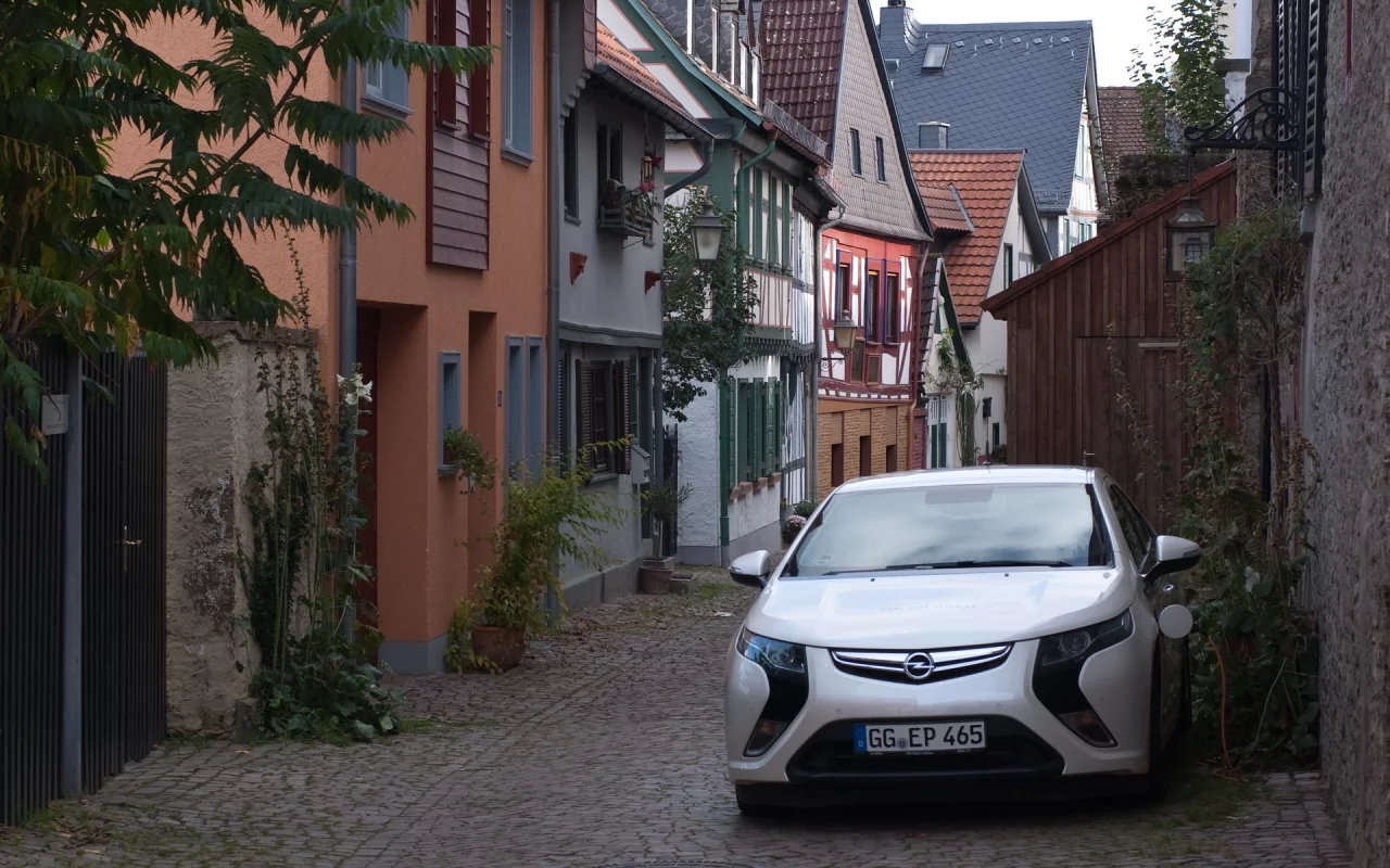 электромобиль, опель, ампера, opel, ampera, зарядка, технологии, ермания, дома, улица