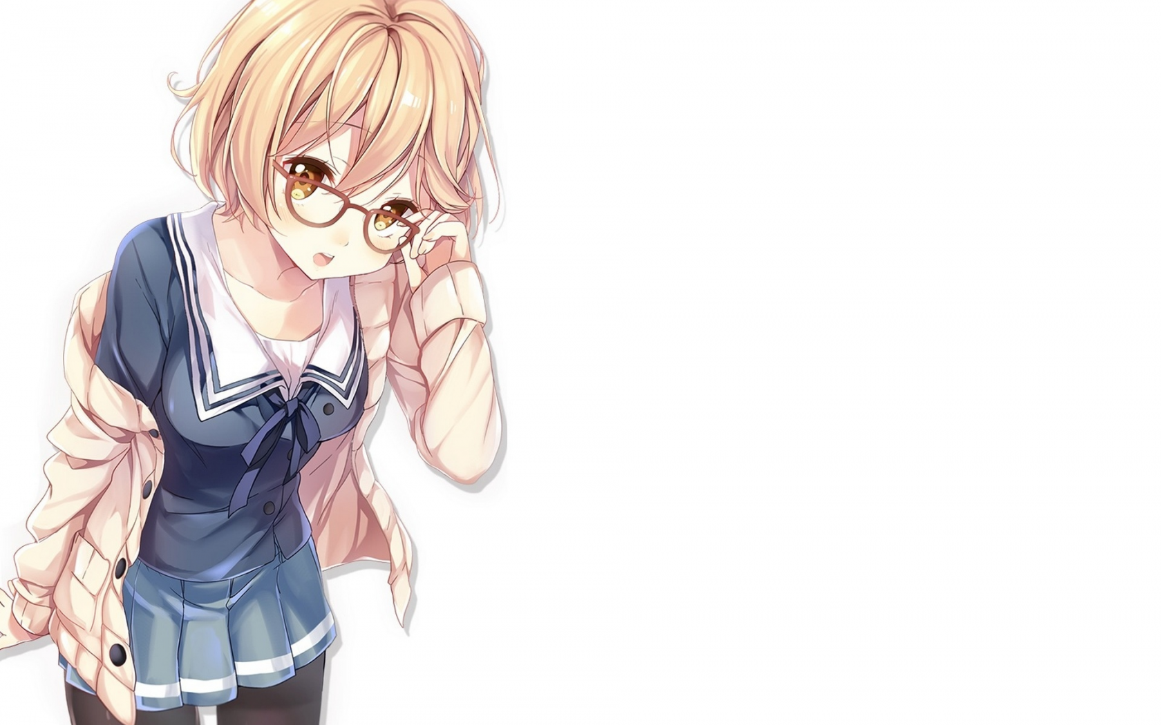 chiyingzai, арт, аниме, kyoukai no kanata, за гранью, kuriyama mirai