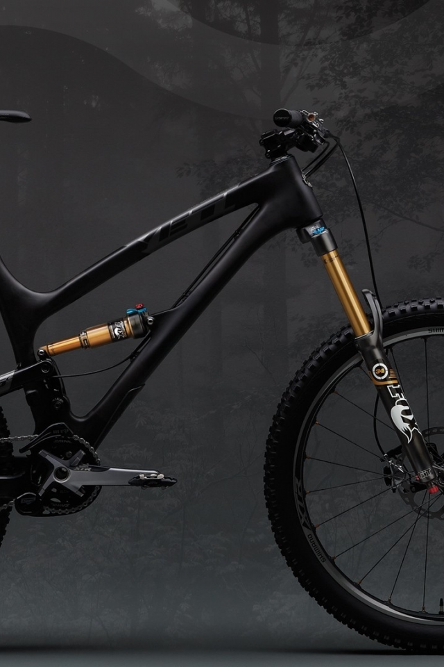 foxes, bicycles, велосипед, mountainbike, yeti, suspension, двухподвес, black