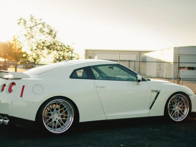 обоя, автомобиль, white, nissan gt-r, r35, ниссан, tuning, car, wallpapers