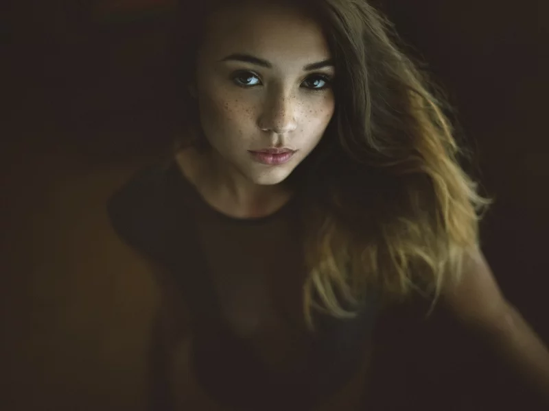 девушка, блондинка, взгляд, веснушки, боди, милая, красивая, сексуальная, симпатичная, секси, стройная, милашка, модель, няшка